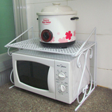 铁艺微波炉置物架双层烤箱架多功能欧式厨房多层层架收纳架子特价