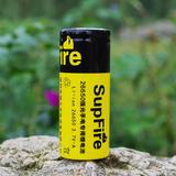 原装正品SupFire 26650强光手电筒充电锂电池3.7V大容量 4000毫安
