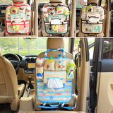 汽车座椅背卡通置物袋悬挂式车用收纳袋汽车用品椅背车载储物挂袋