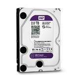 WD/西部数据 WD20PURX监控级2T紫盘3.5英寸SATA3.0硬盘2TB
