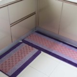 欧式厨房地垫防滑吸水长条脚垫客厅浴室推拉门门垫卧室床边满铺毯