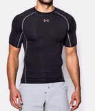 美国代购正品安德玛ua紧身短袖2015基础款健身篮球紧身衣