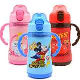 迪士尼不锈钢儿童保温杯宝宝学饮杯子创意迷你水杯便携带吸管水壶
