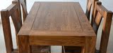 老榆木餐桌椅组合全实木家具原生态田园韩式大料大板饭桌茶桌书桌