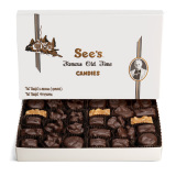 美国代购 See’s Candies 黑巧克力混合坚果 混合黑巧克力1磅