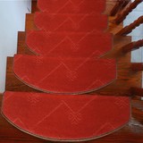 家用实木楼梯踏步垫免胶自吸防滑地毯定做转角地垫可水洗脚垫包邮