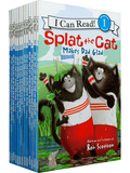 包邮！啪嗒猫Splat the Cat原版英文绘本I can read第一阶段 14本