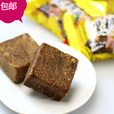 包邮台湾原装进口特产史瑞克黑糖老姜茶砖 驱寒 红糖生姜茶15包