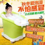 儿童洗澡桶宝宝浴桶泡澡桶超大号塑料沐浴桶婴儿浴盆澡盆可坐保温