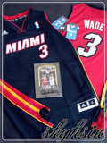 Miami Heat Dwayne Wade 韦德迈阿密热火队青少年版R30 SW球衣