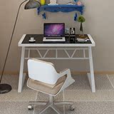 包邮台式电脑桌家用办公桌简约游戏电竞桌创意书桌钢化玻璃电脑桌