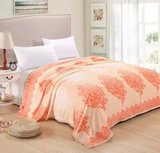 上海凤凰暖肤绒精雕花工艺毯水貂绒毯天丝绒毛毯珊瑚绒毯可当床单