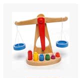 蒙台梭利蒙氏教具木制天平早教益智儿童称重平衡认知启蒙玩具