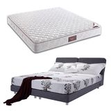 慕思简爱套床带床垫 大户型布艺床可拆洗现代简约双人床1.8米