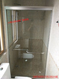 厦门小雨点钢化玻璃浴室简易隔断淋浴房整体浴室一字屏风移门定做