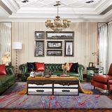 进口中式美式古典地毯宜家欧美高档奢华客厅地毯定做卧室地毯加厚