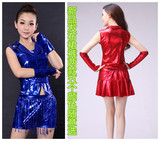 新款小苹果演出服DS女成人爵士舞蹈服现代舞练舞服夜店表演舞台装