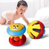 玩具中国红5件套装婴儿手拍鼓宝宝拍拍鼓拨浪鼓早教益智婴儿安抚