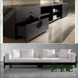A0844--意大利高端低调奢华板式家具 沙发 床品等软装设计素材