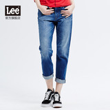 Lee正品专柜代购15年女士秋冬标准修身直筒牛仔长裤LWZ401P21W35
