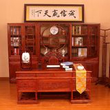 创古厂家直销 中式实木书桌 办公桌 写字台1.8米 送木架包装