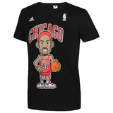 Adidas阿迪达斯短袖 NBA篮球卡通男子球迷透气速干T恤衫 AA5502
