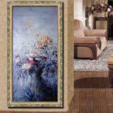 古典花卉定制高端家居饰品沙发背景墙装饰画欧式客厅手绘牡丹油画