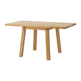 免费代购 宜家代购 麦肯伯  翻板桌, 橡木餐桌 实木折叠桌