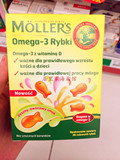 包邮 挪威Moller's沐乐思儿童小鱼果冻深海鱼油mollers水果味DHA