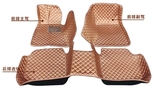 土豪金 比亚迪G3/比亚迪F3/F6专用全包围脚垫 环保皮革防水耐磨