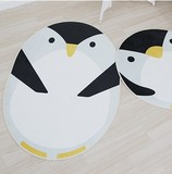 韩国代购 公主家居海外进口卡通小企鹅儿童房防滑地毯 宝宝爬行垫