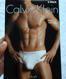 代购2条装CK经典Calvin Klein凯文克莱纯棉男士三角内裤贴身透气