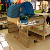 温馨宜家 IKEA 库拉 儿童床架 游戏床 楼梯床 双层床架 实木床架