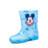 迪士尼儿童鞋雨靴2016夏季新款防滑女童雨鞋男童雨鞋防水鞋大小童