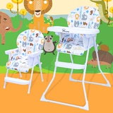 婴儿餐椅可折叠儿童餐桌椅多功能宝宝吃饭桌椅宜家高低可调档便携