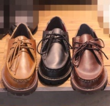 2014韩国东大门代购潮版男鞋进口正品系带纯色时尚韩版低帮鞋皮鞋