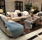后现代沙发欧式沙发别墅时尚高档奢华客厅沙发样板房家具定制