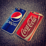 红罐可乐写实创意趣味 苹果5s/iphone6S/ 6plus case手机壳保护套
