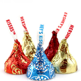 【2斤包邮 】好时巧克力 KISSES 散装500g 喜糖 休闲零食