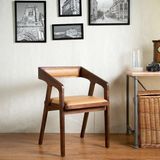 蝴蝶印象美式铁艺实木餐椅办公椅咖啡椅酒店餐桌椅会议桌椅