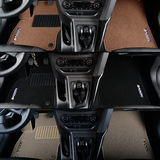 丰田汉兰达 RAV4原厂专用汽车脚垫原装卡扣 丙纶环保无味地毯绒面