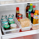 日本进口厨房冰箱收纳盒食品冷冻收纳筐冷藏抽屉式啤酒整理框正品