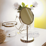 玻璃制品◆IKEA 特蕾萨姆 化妆镜子(直径16.5cm)◆怡然宜家代购