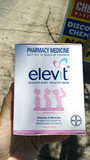 澳洲直邮Elevit爱乐维孕妇叶酸营养片复合维生素含碘叶酸100片