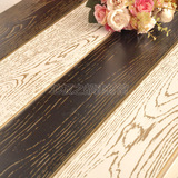 纯实木地板栎木橡木拉丝18MM厂家直销特价黑色白色金粉安心环保
