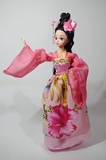 古装芭比装娃娃套装女孩玩具12关节体中国仙子衣服头饰可单卖