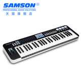 samson山逊 Graphite 49专业级MIDI键盘半配重手感控制器走带功能