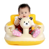 新款宝宝充气沙发婴儿学坐椅多功能儿童餐椅便携式安全靠背座椅凳