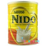 英国雀巢奶粉Nestle Nido全脂奶粉 儿童 成人 孕妇 900g 英国直邮