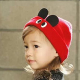男女童韩国婴儿宝宝帽子秋冬款儿童帽子0-1-2-4岁小孩帽子冬季潮